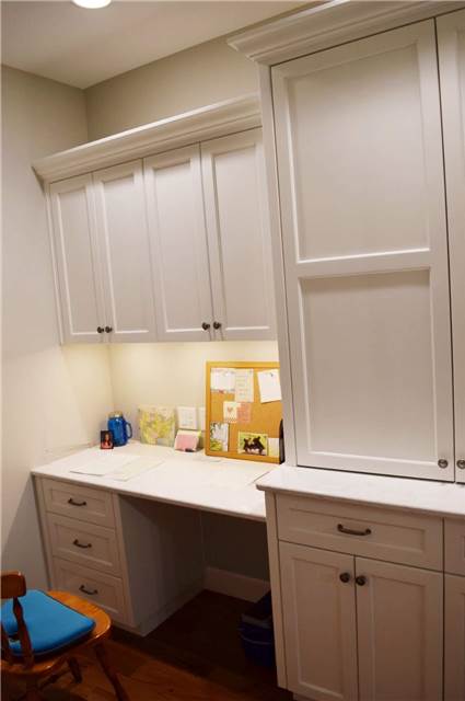 Painted cabinets - Quartz countertop